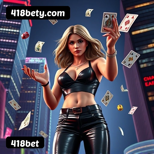 Streaming 4K no cassino ao vivo da 418bet